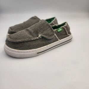 Sanuk Kids Baseline-K Slip-On (Toddler/Little Kid),Grey,10 M US Little Kid‎